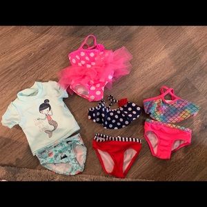6 month girl bathing suits